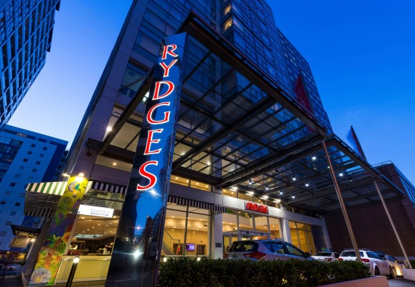 One-Night Central Auckland Stay at Rydges for Two People incl. Buffet Breakfast, Welcome Drink & Late Check-Out - Options for Superior King, King Deluxe, or Family Rooms, & up to Three Night Stays - Up to 59% Off