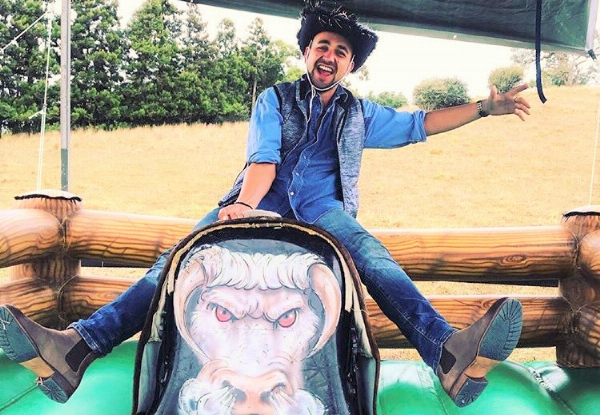 Two-Hour Mechanical Bull or Surfboard Hire - Valid from 1st of January 2020