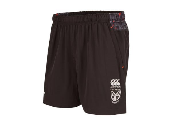 Pair of 2017 Vodafone Warriors CCC Gym Shorts