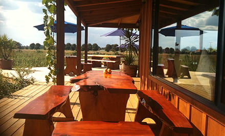 Cafe Irresistiblue at Monavale Blueberries