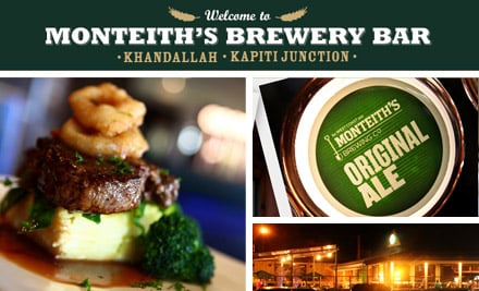 Monteiths Brewery Bar