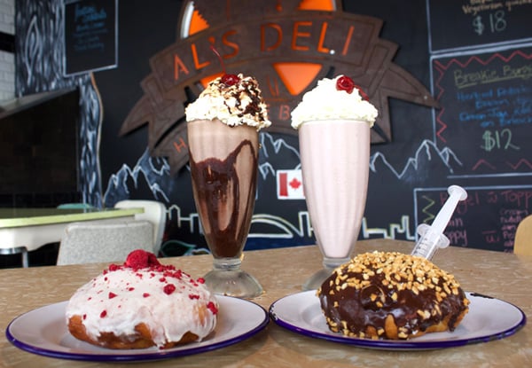 Any Two Donuts & Any Two Milkshakes - Option for One Donut & Milkshake