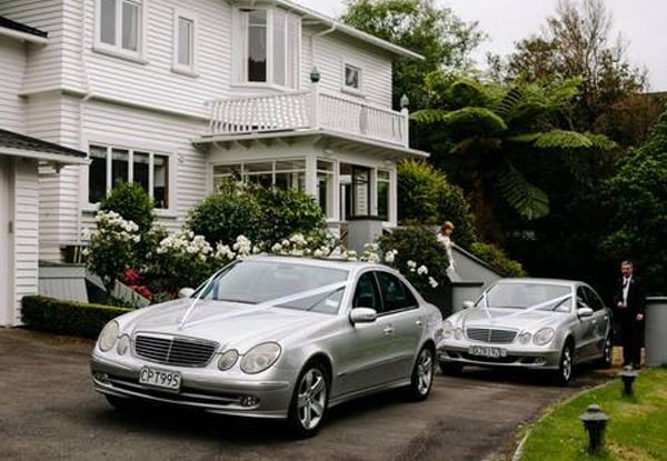 $300 for Luxe Wedding Luxury Car Hire or $480 for an Amour Wedding Package One-Day Hire