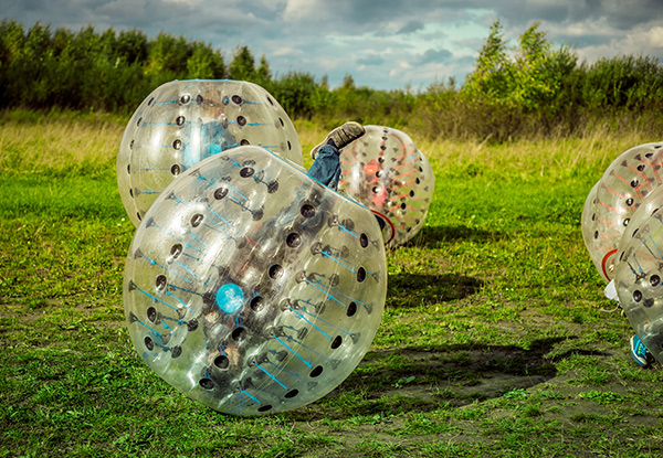 One-Hour of Bubble Soccer/Bumper Balls for 8-12 Players - Valid from 1st January 2020