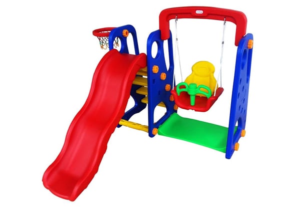 $159 for a Kids' Swing & Slide Set