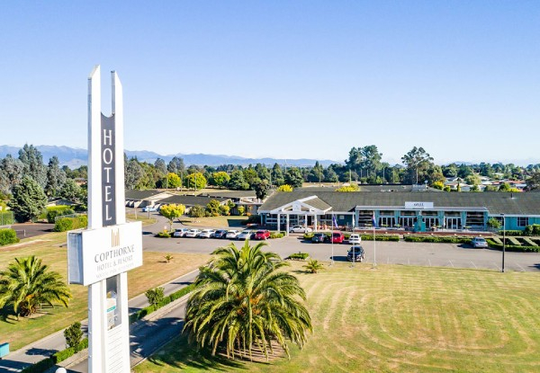 Two-Night Stay at the Four-Star Copthorne Hotel & Resort Solway Park Wairarapa in a Superior Room for Two incl. a $30 Food & Beverage Credit, Daily Cooked Breakfast, Gym and Pools Access,  WiFi & Late Checkout - Options for Three-Night Stays Available