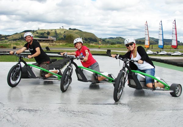 $15 for a Drift Kart Session – Options for One, Two, Four or Six People – Valid Saturdays, Sundays & School Holidays (value up to $150)