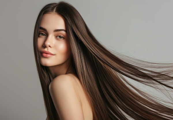 Keratin Treatment Package for One Person Incl. Hair Trim with GHD Finish - Available at Three Locations