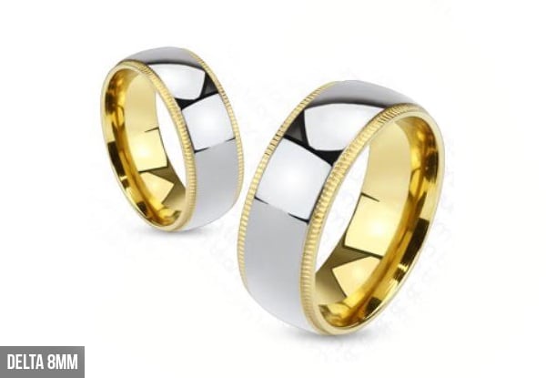 From $122.50 for a Men's Titanium Wedding Ring - Available in Eight Options