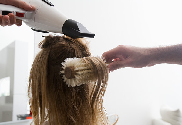 Luxurious Hair Make Over Package incl. Style Cut, Shampoo, Conditioning Treatment, Head Massage, GHD or Cloud9 Finish with Eyebrow Shape