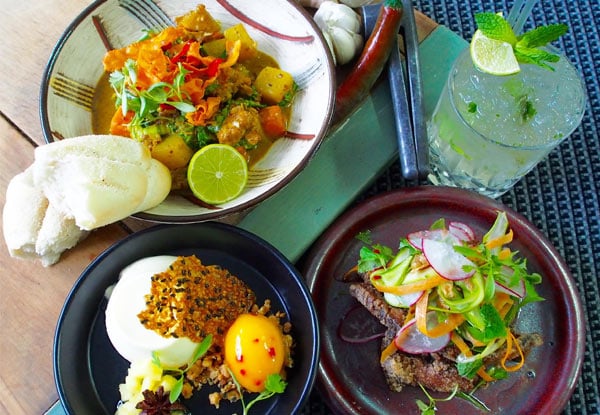 $39 for a Three Course Meal & a Viejito Cocktail or Tap Beer for Two (value up to $80)