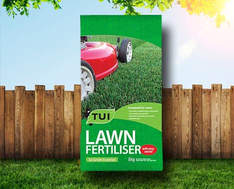 $36 for Two 8kg Bags of Tui Lawn Fertiliser or $50 for Two 2kg Bags of McGregors Sun to Shade Lawn Seed