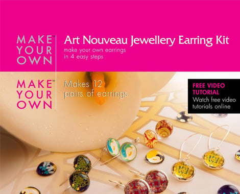 $24.95 for an Earring DIY Jewellery Making Kit – Available in Four Options with Free Shipping