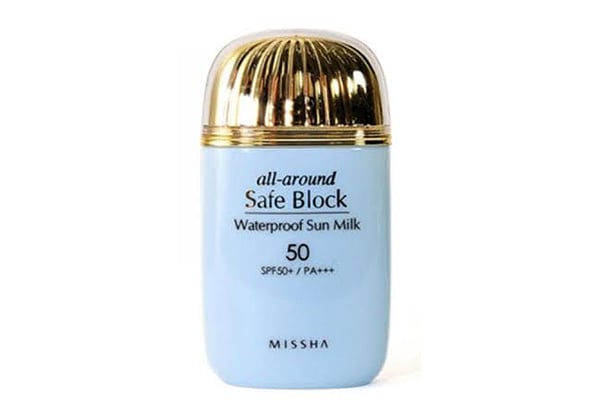 $19 for a MISSHA All Round Safe Block Waterproof Sun Milk 40ml (value $47)