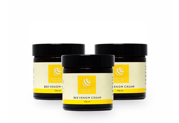 Three-Pack Bee Venom Cream 50g