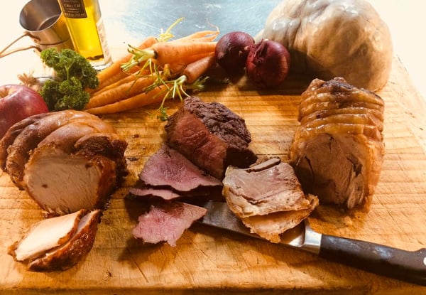 Continuous Sunday Roast Served at the Table - incl. Sunday Night Roasts & Any House Beverage at Acacia, Options for One and Two People