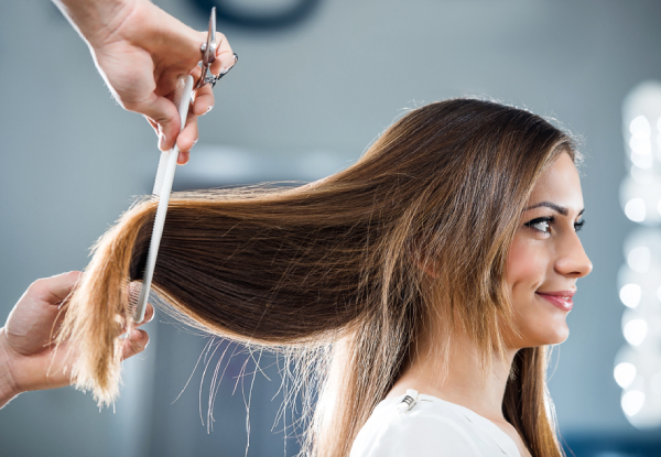 Style Cut Package with Blowdry - Options to incl. Hair Treatment, Global Colour or Foils