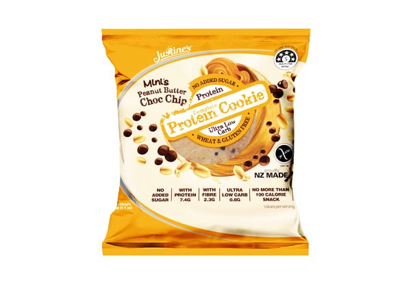 $24.50 for Two Boxes of High Protein, Low Carb, No Added Sugar Peanut Butter Mini Cookies with Free Metro Shipping – 10 Cookies Per Box