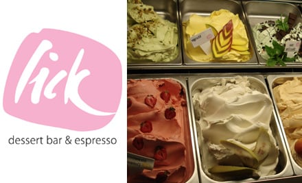Lick Dessert Bar