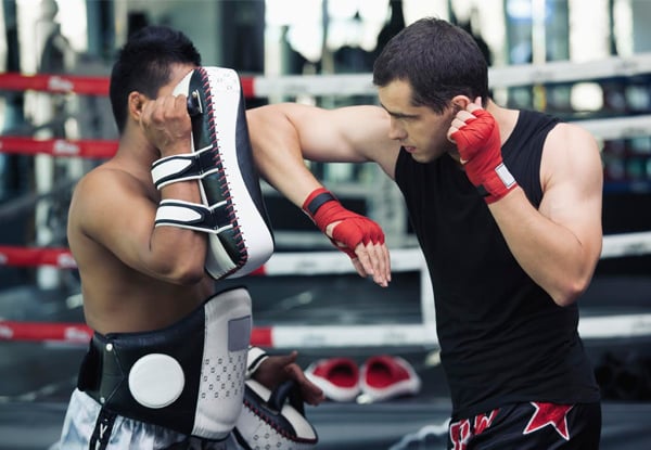 $35 for Eight Sessions of Kickboxing or Boxing Fitness Training