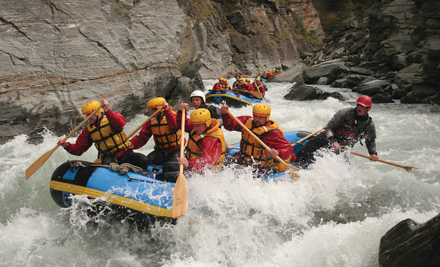 Helicopter Rafting on the Shotover