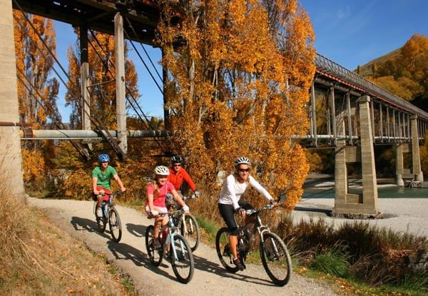 $159 for Two People, $238 for Three People or $299 for Four People for a Half-Day Supported Cycle Tour incl. Gibbston Valley Winery Tasting (value up to $556)