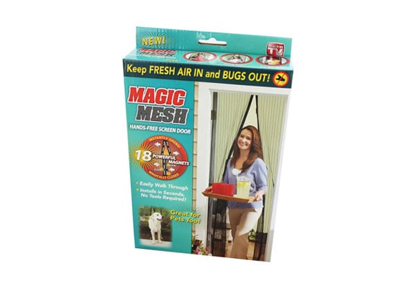 $10 for a Magnetic Door Bug Screen