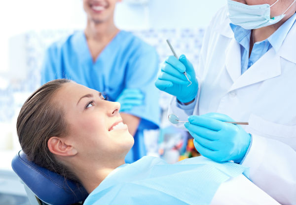 Dental Exam incl. Two X-Rays, Scale & Polish - Options to incl. One or Two Tooth Fillings Available
