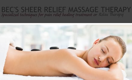Bec's Sheer Relief Massage Therapy