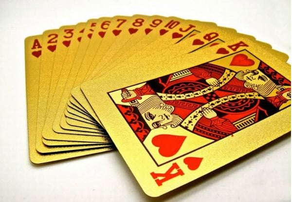 $19 for a Pack of 24k Gold or Silver Playing Cards with Free Shipping