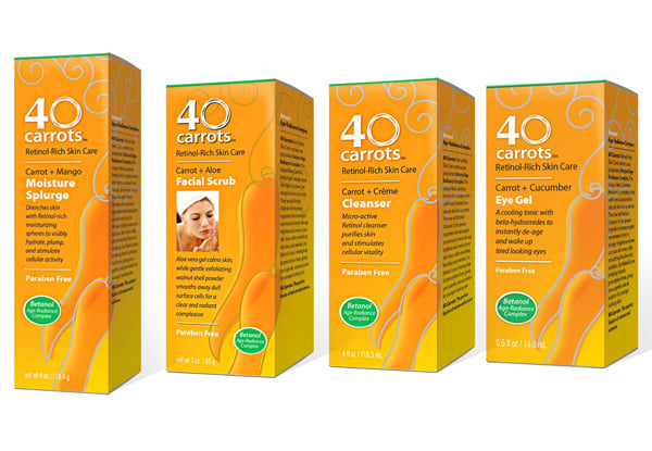 40 Carrots Skincare Range - Four Options Available