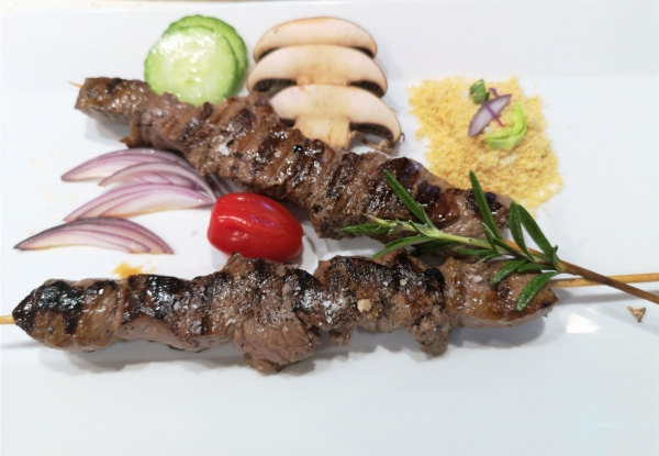 One Kebab Stick & Drink
