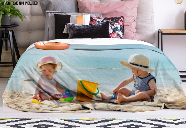 Standard Personalised Blanket - Option for Premium & Three Sizes Available