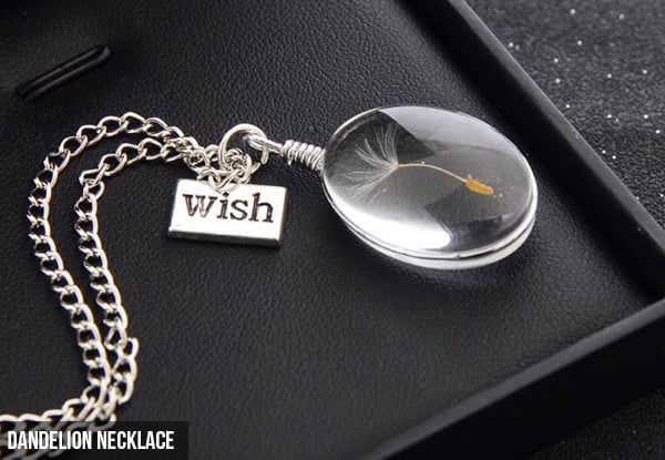 Dandelion Necklace - Two Options Available