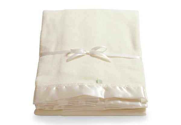 New Zealand Made Pure Merino Cot Blanket