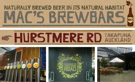 Hurstmere Road Mac's Brewbar