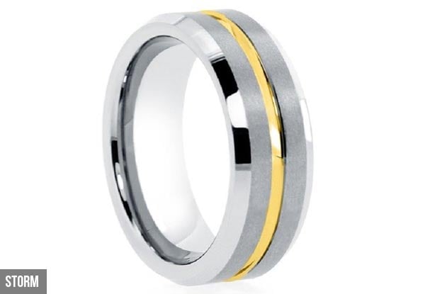 Men's Tunsten Ring - 13 Styles Available
