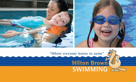 Hilton Brown Swimming