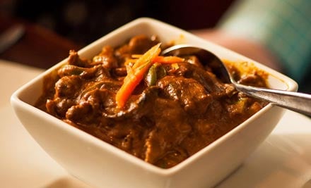 $26 for Two Curries with Rice & Two Non-Alcoholic Drinks – Dine in or Takeaway (value up to $48)
