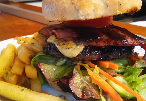 $27 for Main Lunch Meals & Shared Entree or Dessert for Two People – Options for up to Eight People Available (value up to $108)