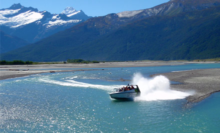 Jet Boat, Wilderness Walk & Heli Ride