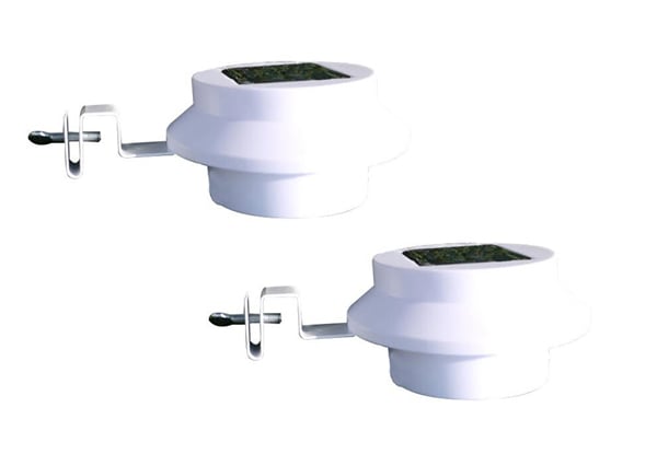 $15 for a Set of Two Solar Powered Outdoor LED Lights