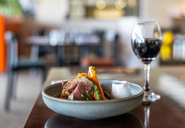 $98 for an Exclusive 2 Course Set Menu for Two at The Grill at Solway Park incl. a Bottle of Wine & Focaccia with Roasted Garlic Butter to Share - Value $179 (Save 45%)