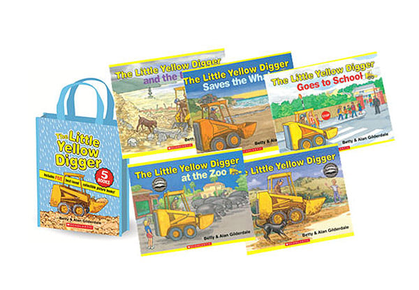 $20 for a Little Yellow Digger Book Set