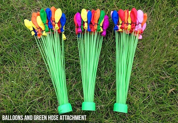 $16 for 111 Water Balloons + Hose Attachment or $25 for a Water Balloon Launcher