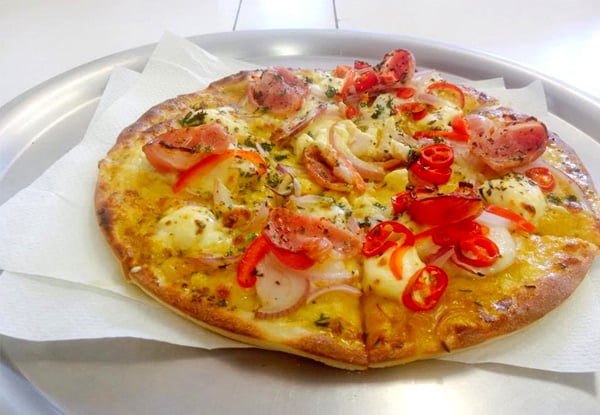 $15 for Two Small Gourmet Pizzas, or $28 for Two Large Pizzas (value up to $40)