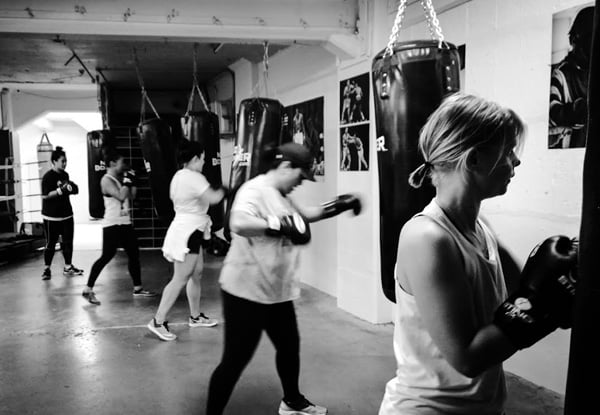 $49 for One Month of Unlimited Fitness & Boxing Classes for One Person, $89 for Two People, or $158 for Four People