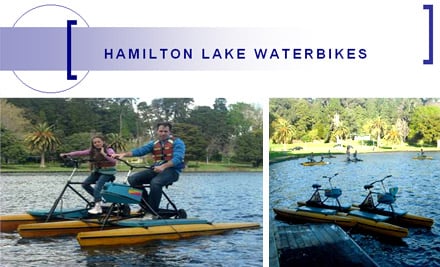 Hamilton Lake Waterbikes