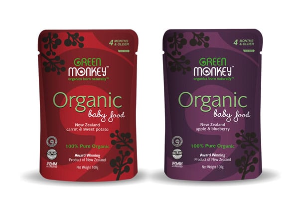 $30 for a 24-Pack of Organic Baby Food Pouches - Two Flavours Available