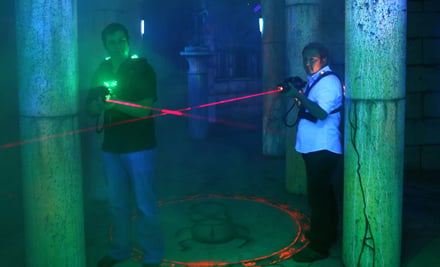 Up to 50% off a single game of Laser Strike